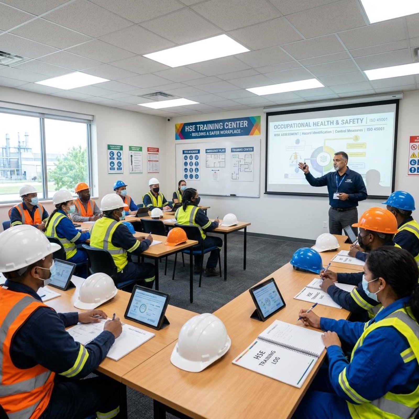 Occupational health and safety classroom session